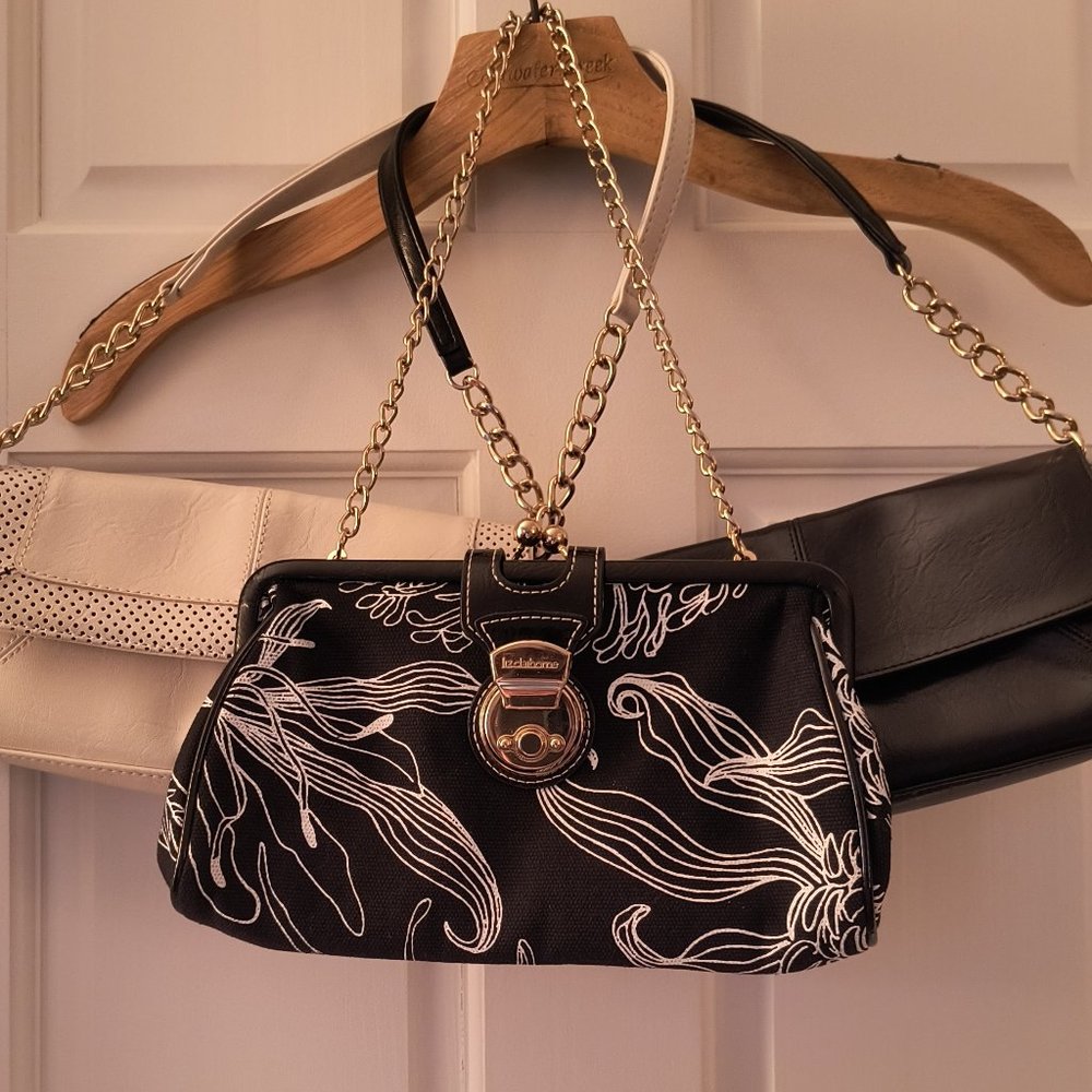 3 - Liz Claiborne Bags - Black & White, Black and Ivory